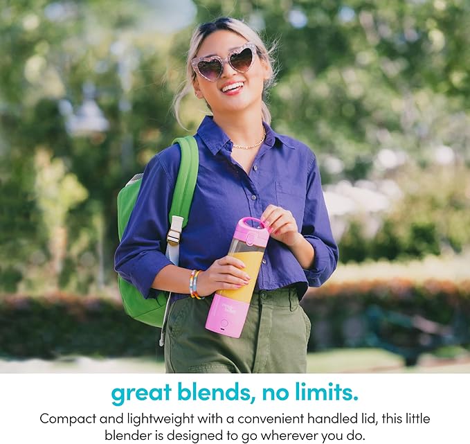 magic bullet Portable Blender MBPB50100FP Flamingo Pink
