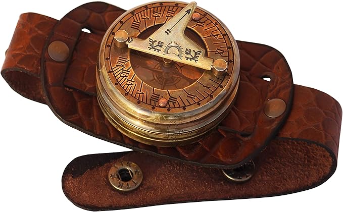 MAI Sundial Compass Wrist Band for Navigational Tool