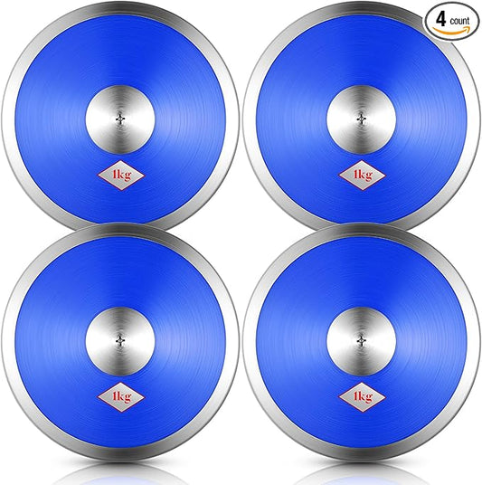 4 Pcs 1kg Sports Training Discus Boys Girls