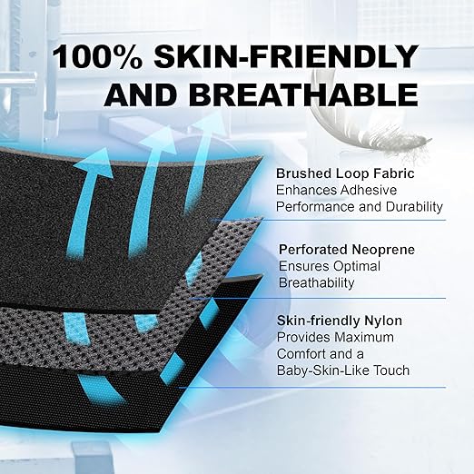 Knee Brace for Women & Men, Tested Skin-Friendly, Breathable Knee Brace for Meniscus Tear with Removable Side Stabilizers & Patella Silicone Pad for Knee Stability, Knee Support