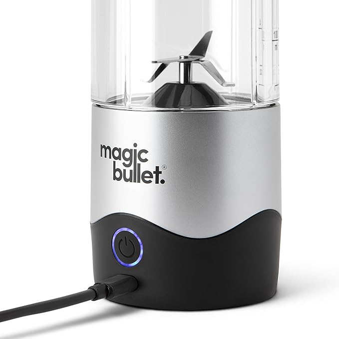 magic bullet Portable Blender MBPB50100 Silver, 16 oz