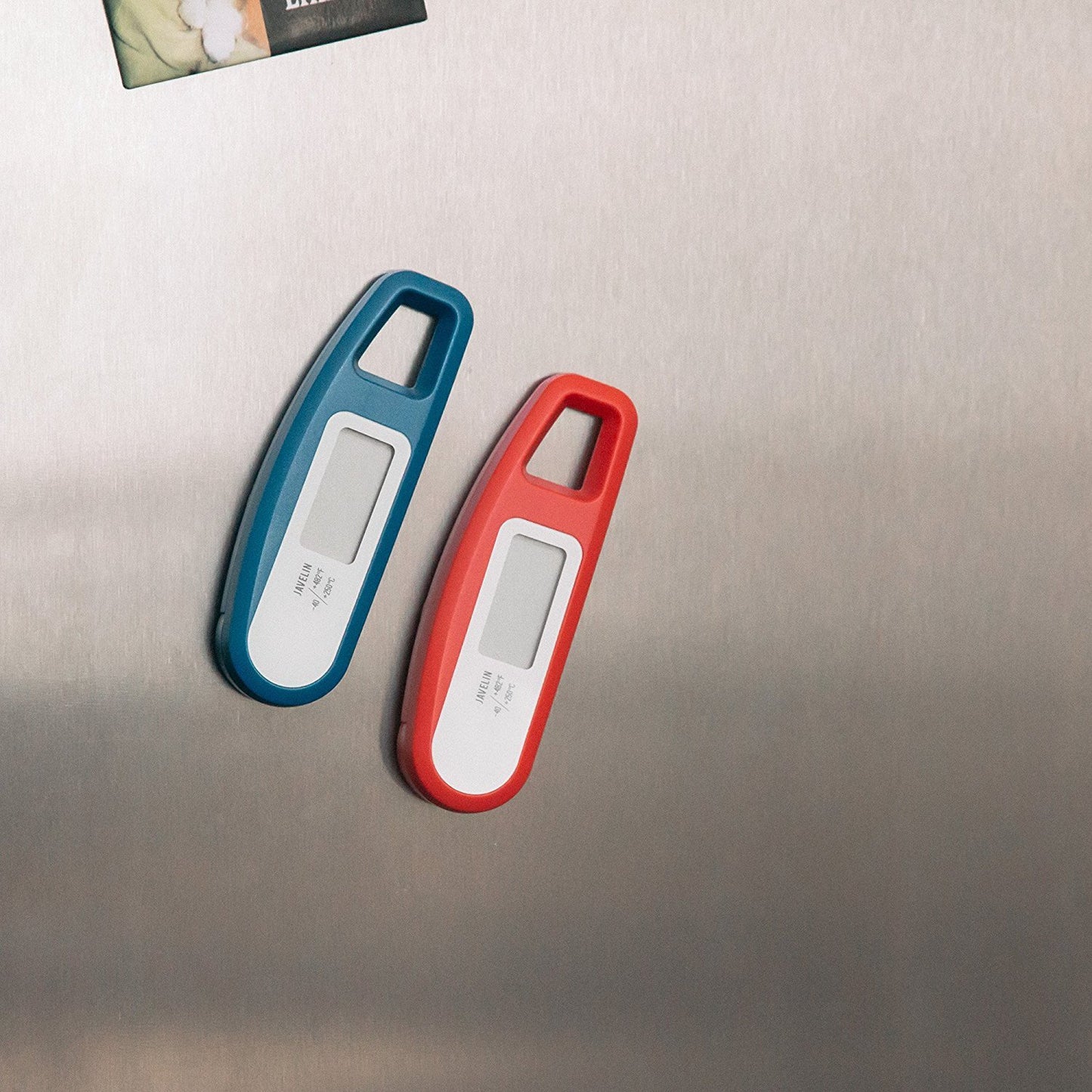 Lavatools Javelin® Ultra-Fast 3-Second Digital Instant Read Meat Thermometer for Grill and Cooking, 2.75" Probe, Compact Foldable Design, Large Display, IP65 Water Resistant, NSF Certified – Butter