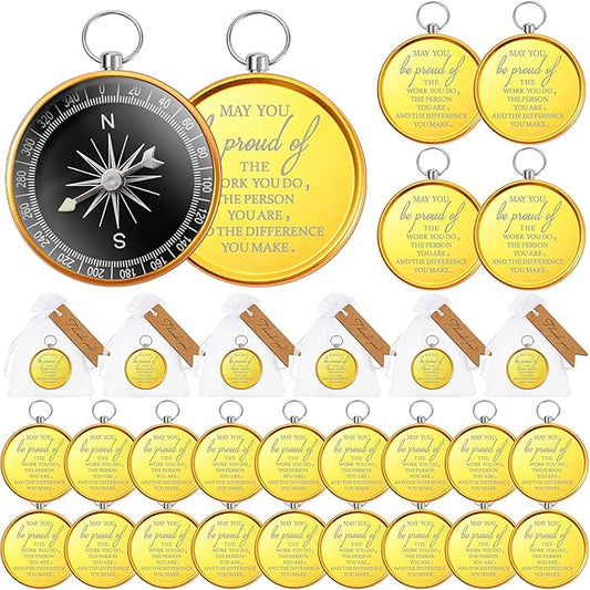 Lenwen 30 Set Male Employee Gift Compass Hiking