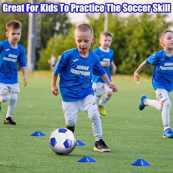 Kids Soccer Goals for Backyard Set of 2 6X4 /4x3 /4x3 ft