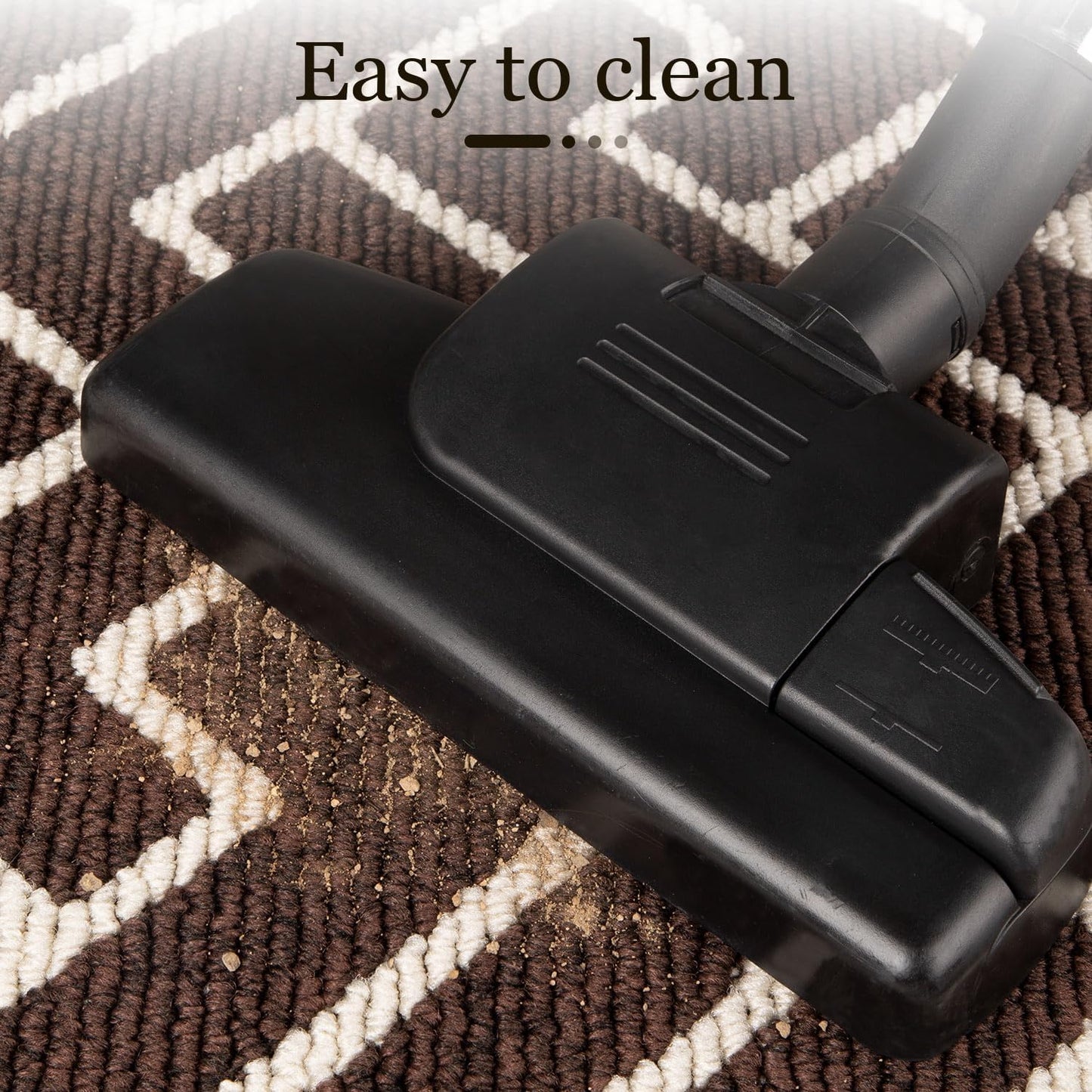 hicorfe Kitchen Rugs and Mats,Kitchen Mats for Floor,24"x35" Non Slip Runner Rug,Absorbent Resist Dirt Comfort Standing Mat Machine Washable for Entryway,Hallway,Front of Sink(Dark Brown)