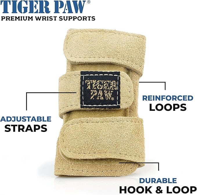 Tiger Paw Authentic Gymnastics Wrist Supports (Sold in