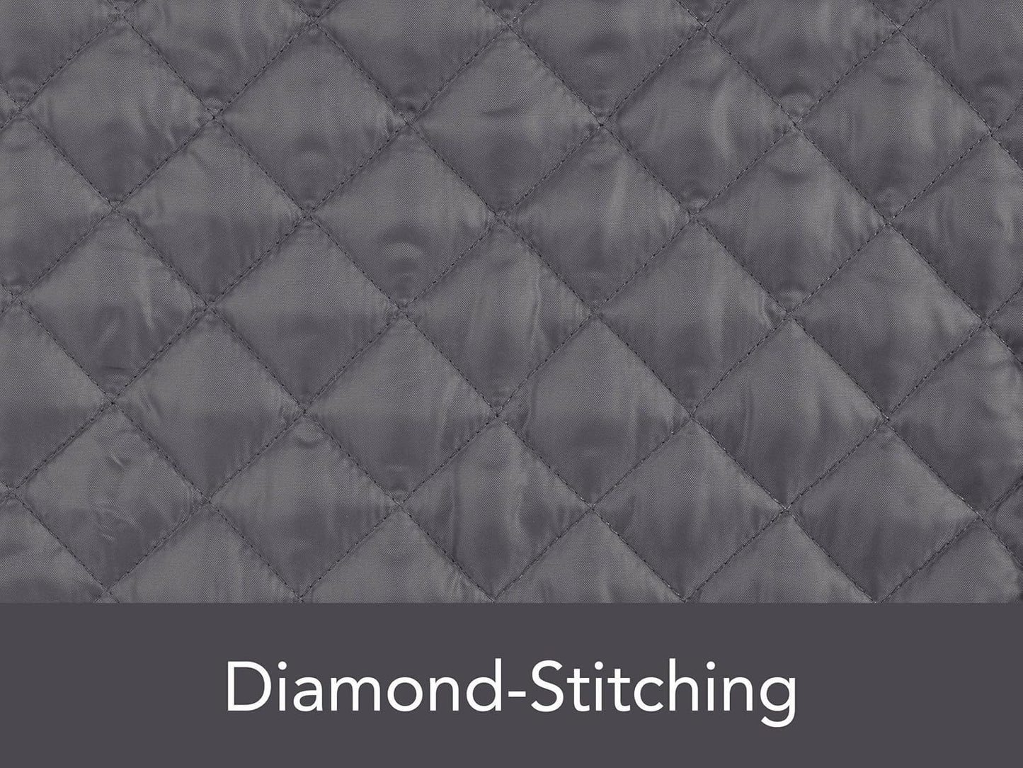 Covermates Keepsakes - Dish Storage - Padded Protection - ID Window - Stain Resistant - Machine Washable - China Storage, Slate