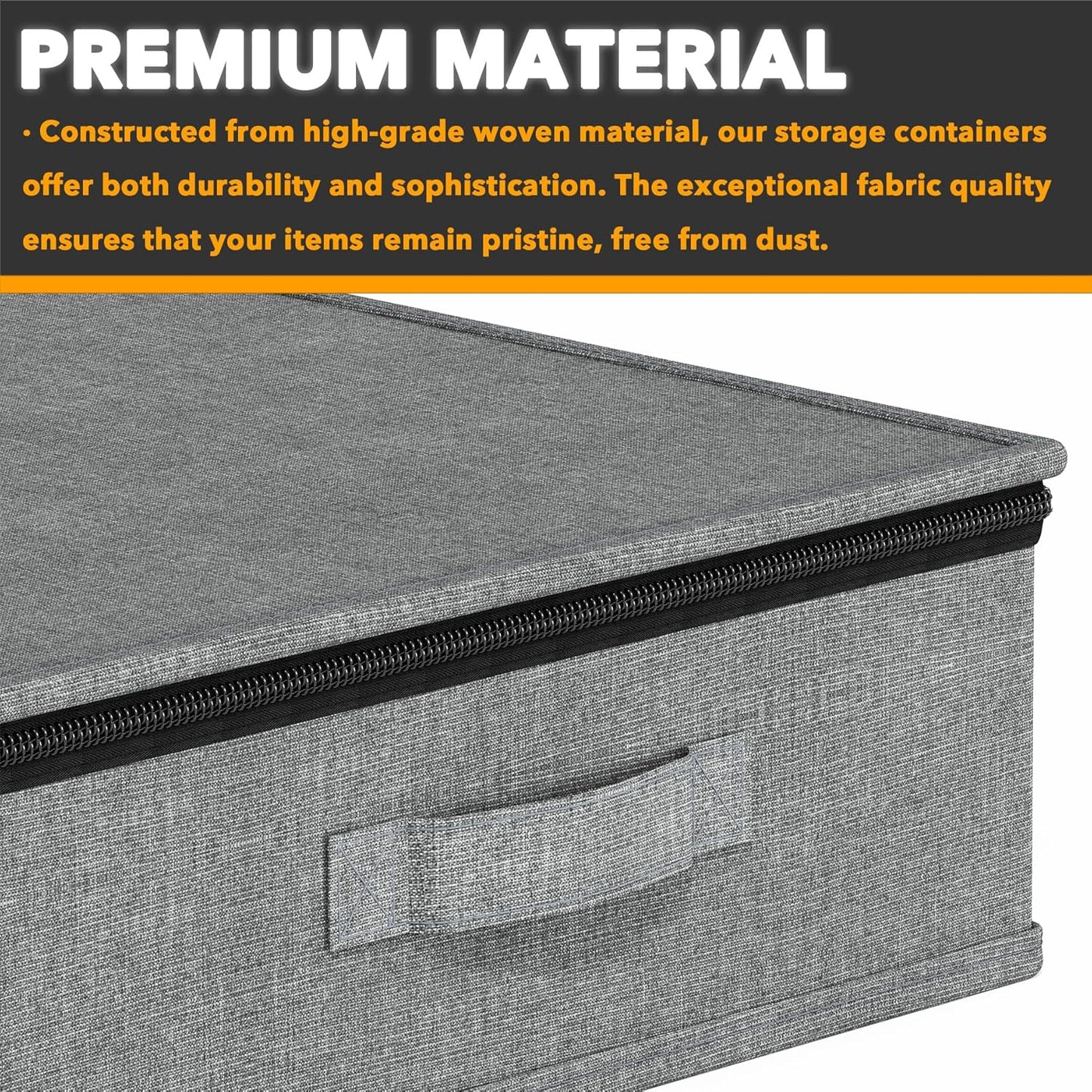 SpaceAid Cup and Mug Storage Organizer 2 Pack, China Storage Containers, Hard Shell Quilted Cases with Soft Plate Separators, Moving Supplies Packing Boxes for 24 Tea Cups or Coffee Mugs (Grey)