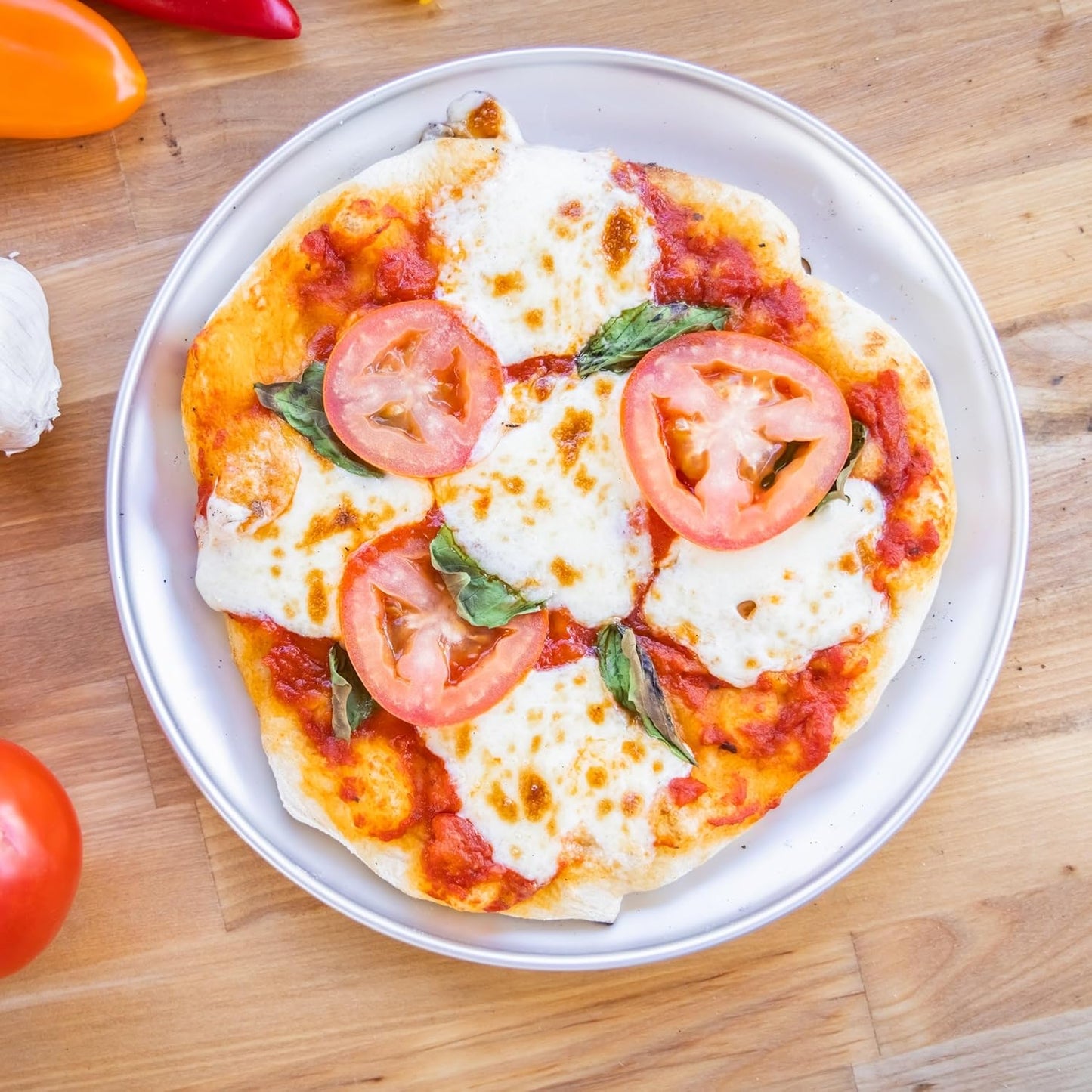 Fat Daddio's PZ-16 Anodized Aluminum Pizza Pan, 16 Inch